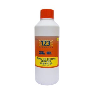 123 Products Press vuilwatertank en -leiding reiniger 500 ml